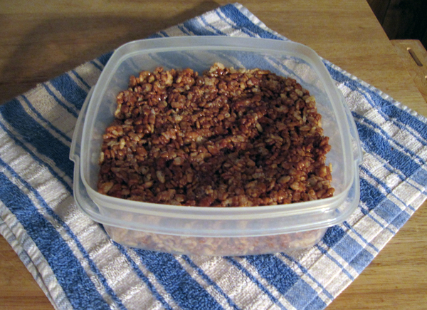 Chocolate and Peanut Butter Rice Krispie Treats