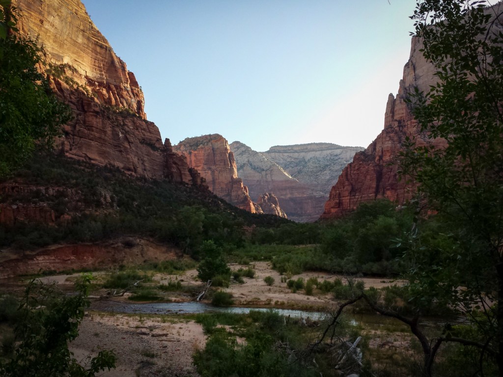 View from Lower Emerald Pools Trail, Zion National Park